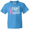 thumbnail image 3 of Inktastic Fight Breast Cancer Pink Ribbon Youth T-Shirt, 3 of 5