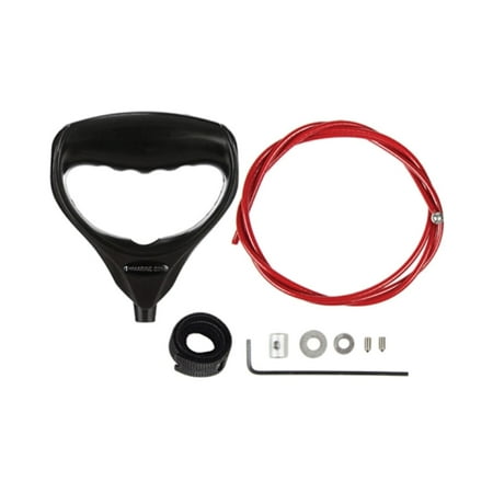Marine Motor - T-H Marine GFH-1GR-DP G-Force Trolling Motor Handle Replacement and Release Cord - Black