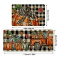 thumbnail image 3 of Autumn Celebration Mat Fall Festive Soft Texture Home Decorative Rug Warm For Thanksgiving Halloween Gatherings NonSlip Base Easy Clean, 3 of 5