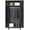 Black, variant on Metal Wardrobe Cabinet with Hanging Rod, 71" Wardrobe Closet with 2 Doors and Adjustable Shelves, Black Armoire Wardrobe Closet for Bedroom, Laundry Room Assembly Required (71" H-1, Black)