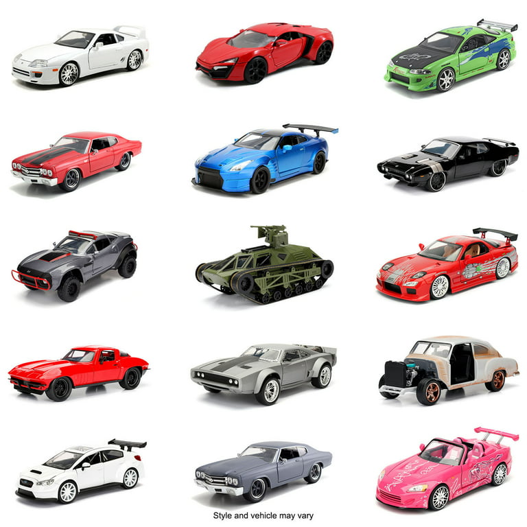 Die Cast Toy Fast Furious, Fast Furious Cars Model