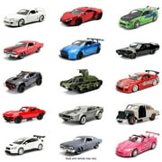 Fast & Furious Assortment 1:24 Die-cast Cars Model Vehicles(Styles & Colors May Vary, Items May Not Be Pictured)