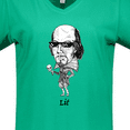 thumbnail image 4 of Inktastic Lit Shakespeare bobble Women's V-Neck T-Shirt, 4 of 5