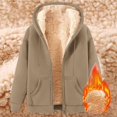 thumbnail image 3 of Gkeoshab Sweaters for Women Hoodies for Women Oversized Sweatshirts Fall Fashion Outfits 2026 Casual Sweaters Tops Fleece Workout Winter Clothes Khaki S, 3 of 3