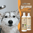 thumbnail image 4 of Hypoallergenic Oatmeal with Aloe Vera and Vitamin E Shampoo for Dogs, 16 oz Bottle, 4 of 8
