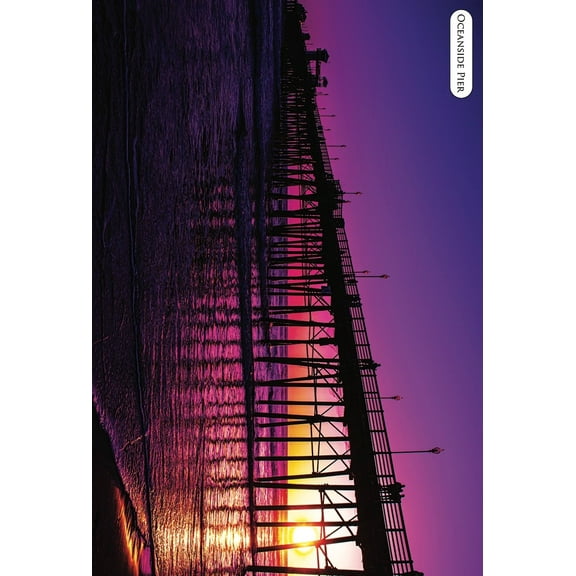 Enigma Puzzles - Oceanside Pier - 500 Piece Jigsaw Puzzle for Families, Teens and Adults.