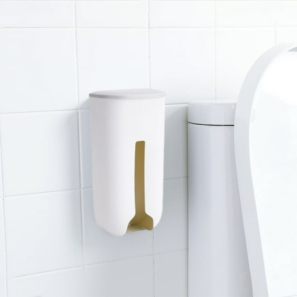 Plastic Bag Storage Box Kitchen Wall-mounted Garbage Bag Box Extraction Garbage Bag Storage Box