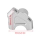 thumbnail image 4 of Elevador de manillar de motocicleta, CNC Aluminio Elevador de manillar Elevador de altura Altura Adaptadores para R1200GS LC ADV 14-18(Plata) Ecomeon no, 4 of 5
