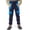 Blue, variant on liyiyiyia Kids Boys Ski Pants Fleece Lined Hiking Snow Softshell Pants Girls Waterproof Elastic Waist Warm Insulated Trousers Black 10-12 Years