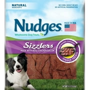 Nudges Beef and Cheese Sizzlers Dog Treats, 3 Oz