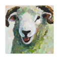 thumbnail image 2 of "Sheep in Rainy Fields" - Canvas, 2 of 25