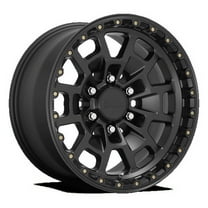 KMC Aluminum Rim KM718 SUMMIT 17X8.5in Satin Black Finish, KM71878568700