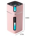 thumbnail image 2 of QLEICOM Humidifiers for Bedroom, 400ml Portable Small Cool Mist Humidifiers, with 7 Colors LED Light, Quiet Humidifiers for Home Office Car Bedroom Nursery Indoor (Pink), 2 of 8