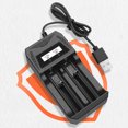 thumbnail image 1 of 1/2/4 ranuras 18650 cargador de batería de iones de litio entrada USB para batería NI-MH AA/AAA de 1,2 V, 1 of 7