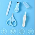 thumbnail image 4 of 4in1 Baby Manicure Pedicure Grooming Kit for New-born Infant & Toddler Babies, 4 of 13