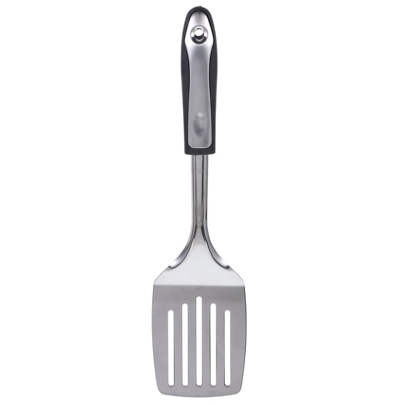 1 pieza de acero inoxidable, pinza para carne, espátula ranurada, pala, aparato de cocina para restaurante en casa