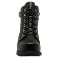 thumbnail image 2 of Women's 7" Biker Boot Black, 2 of 4