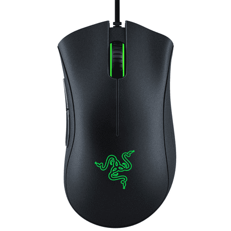 Razer DeathAdder Essential Wired Optical Gaming Mouse for PC, 5 Buttons, Black
