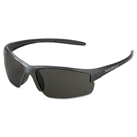 Smith & Wesson Equalizer Safety Eyewear, Gun Metal Frame, Smoke Anti-Fog Lens