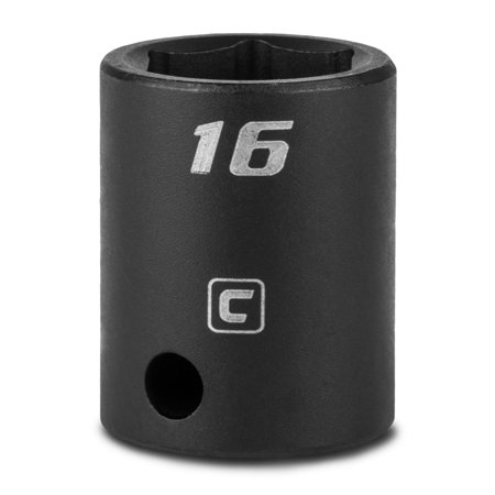 UPC: 0886352530163 | Capri Tools 16 mm Shallow Impact Socket  3/8-Inch Drive  6-Point  Metric
