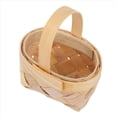 thumbnail image 1 of 4 Piezas Mini Cesta Tejida con Asa Boda Flor NiñA Cesta Flor Caramelo Chocolate Caja de Regalo Regalo de Fiesta de Boda, 1 of 10