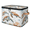 Multicolor 4, variant on ADECORIVY Octopus Storage Bin with Lid, Fabric Foldable Shelf Baskets Boxes, Nautical Beach Closet Lidded Storage Bins, Clothes Organizer Container with Handles for Bedroom Home