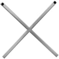 thumbnail image 7 of Meridian Furniture XOXO Chrome Stainless Steel Contemporary Wall Decor, 7 of 7