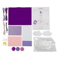 thumbnail image 6 of Little Feet Boutique Out of This World Unicorn Craft Kit Mobile, 6 Pieces, 6 of 7