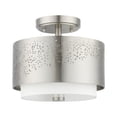 thumbnail image 7 of Livex Lighting - Noria - 2 Light Semi-Flush Mount in Modern Style - 12 Inches, 7 of 7