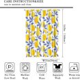 thumbnail image 2 of Lemon Curtains, Summer Fruit Lemon Leaves Home Decor, for Bedroom Living Room Blackout Curtains, 2 Panel Set,42X63 Inch, 2 of 6