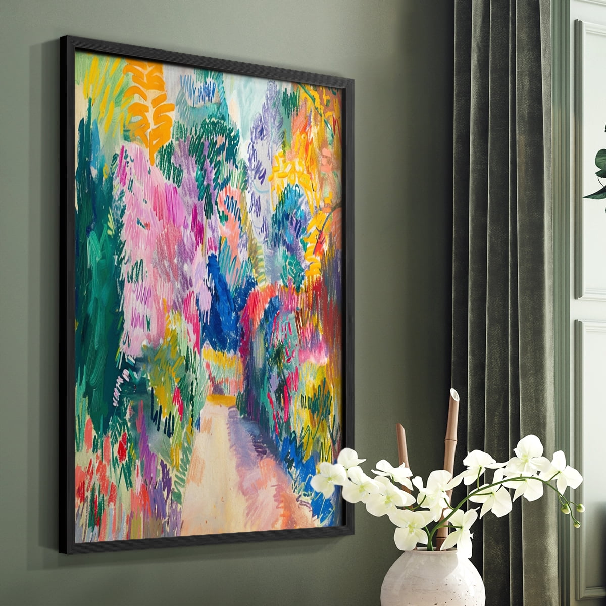 Matisse XLII Framed Print - Solid Wood