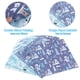 thumbnail image 4 of Uxcell Papel de Scrapbook de 12x12 Pulgadas, 24 Hojas de Papel de Manualidades de Copo de Nieve Doble Cara, Azul, 4 of 7