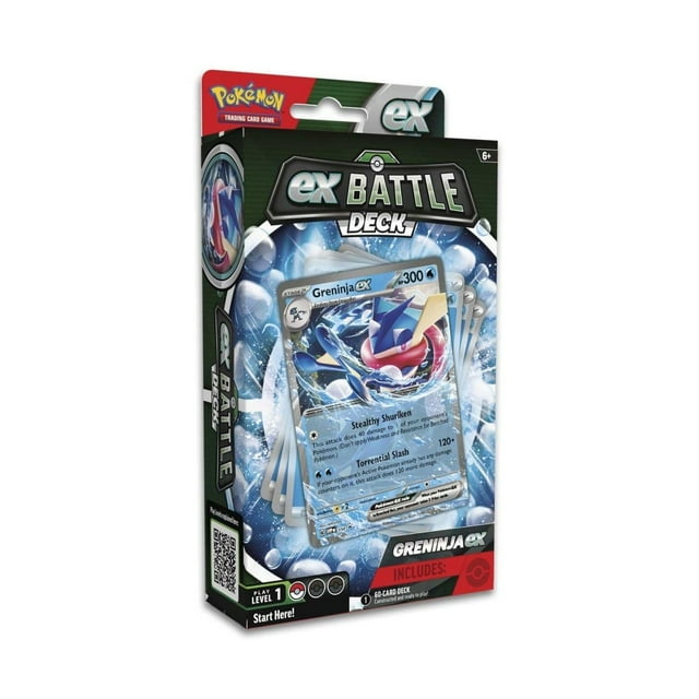Juego de cartas coleccionables Pokemon Greninja ex Battle Deck