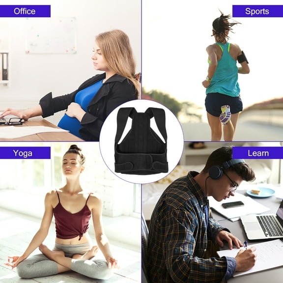 LEXSOMEO Posture Corrector Back Brace Back Straightener Back Brace Support Posture Corrector For Women Men Size