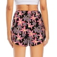thumbnail image 4 of Fotbe Lilies Flowers Womens High Waist Running Shorts Athletic Workout Quick Dry Shorts for Women with Pockets Gym Yoga Summer Shorts-XX-Large, 4 of 9