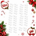 thumbnail image 3 of Chnmavx 50-Packs Christmas Light Clips, Hooks For Outdoor String Lights Clips, Heavy Duty White Cable Clips with Waterproof Adhesive Strips, String Lights Cord Organizer Hooks For Party Decor, 3 of 11