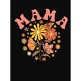thumbnail image 2 of T-Shirt Femme Imprimé Floral Rose Chic - Col Rond Décontracté, Manches Courtes, Mélange Polyester Extensible, Lavable en Machine - Parfait pour la Fête des Pères, Fête des Mères, Nouvel An, Festival de Printemps, 2 of 6