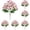 Hot Pink, variant on Artificial Bouquet for Wedding Home Decor, Realistic Greenery Vase Filler, Sunflowers Artificial, Dark Purple (5 Pcs)