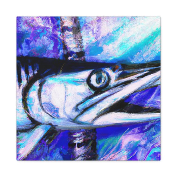 Barracuda in Expressionism - Canvas