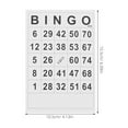 thumbnail image 2 of EIMELI Bingo Game Set with Assorted Color Plastic Chips and Paper Cards for Family Gatherings Enhances Number Recognition 50 Pieces, 2 of 8
