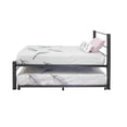 thumbnail image 2 of Cama Individual Tam-Mex con cama baja color Gris, 2 of 4
