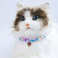 thumbnail image 4 of Collier de Perles pour Chat pour Fête Mariage Réception Collier de Perles Artificielles Ajustable, 4 of 9