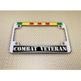thumbnail image 5 of Motorcycle Metal License Plate Frame with Vietnam Combat Veteran Design, 5 of 7