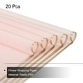 thumbnail image 3 of Gold Edge Flower Wrapping Paper Rose Pink 22.8x22.8 Inch Waterproof 20 Pack, 3 of 7