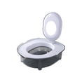 thumbnail image 2 of EGNMCR Kitty Toilet Training Device Washdown Litter Box Odor Control Spray Proof Litter Box Extra Large Plasti c Cat Litter B ox, 2 of 6