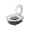 Grey, variant on Cmunyle Cat Toilet Training Kit 15.75 By 14.37 By 4.92 Inch Washable Litter Box For Toilet Seat Odor Control Splash Guard Home Use