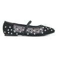 Olivia Miller Women's Eternity Rhinestone Mesh Flats - Walmart.com