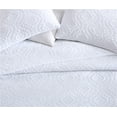 thumbnail image 5 of G3 Home 90036 Ivy Bedspread Set, White - Queen Size - 3 Piece, 5 of 7