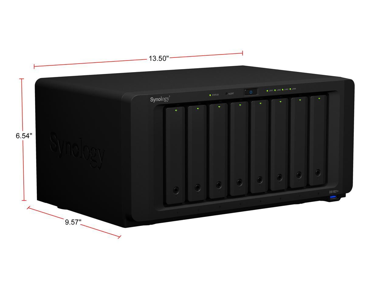 Synology DiskStation DS1821+ SAN/NAS Storage System Synology DiskStation DS1821+ SAN/NAS Storage System