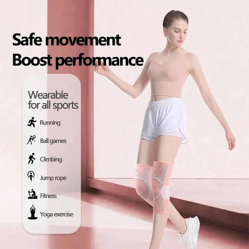 1PCS Sport Knee Support Compression Kneepad Arthritis Joint Fitness Compression Sleeves Dancing Running Knee Protector